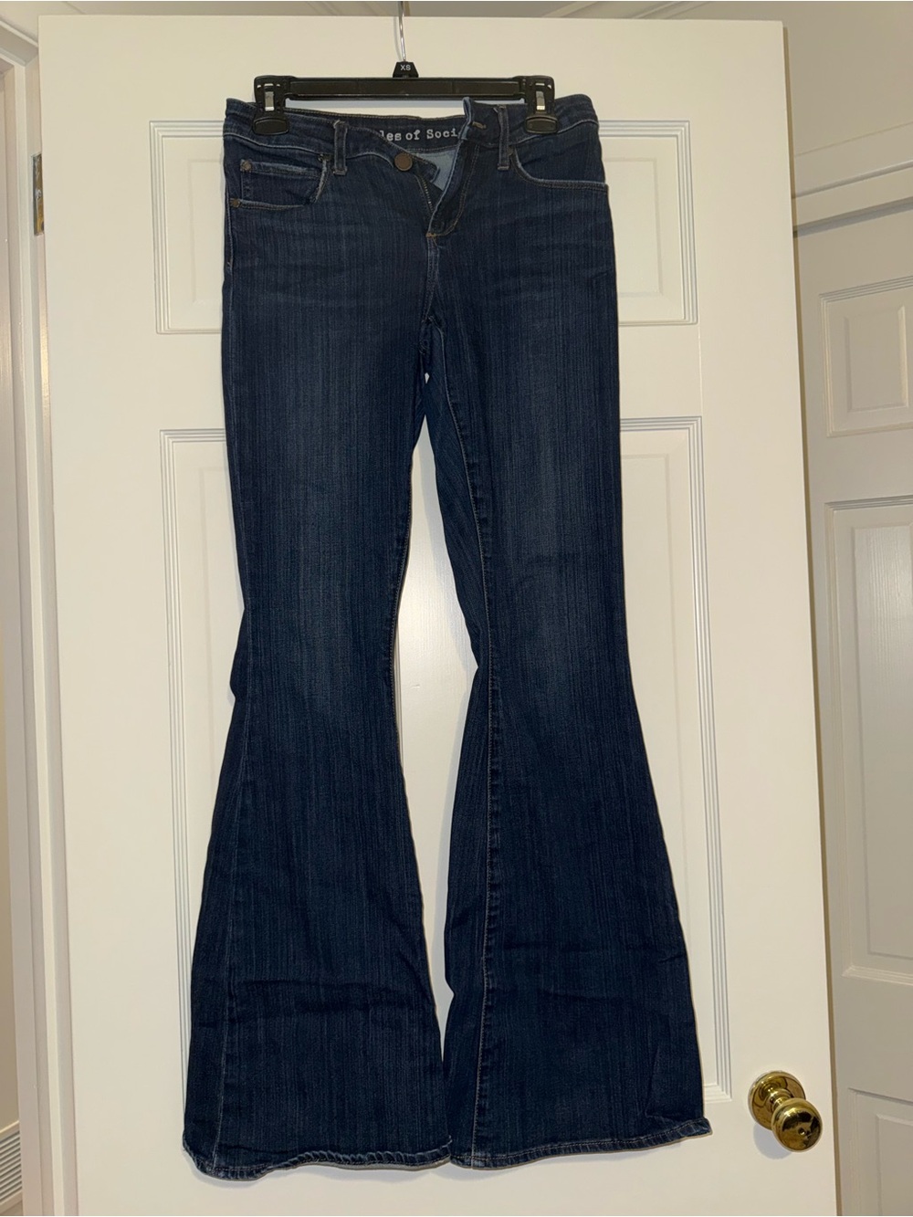 Articles Of Society Dark Indigo Flare Jeans